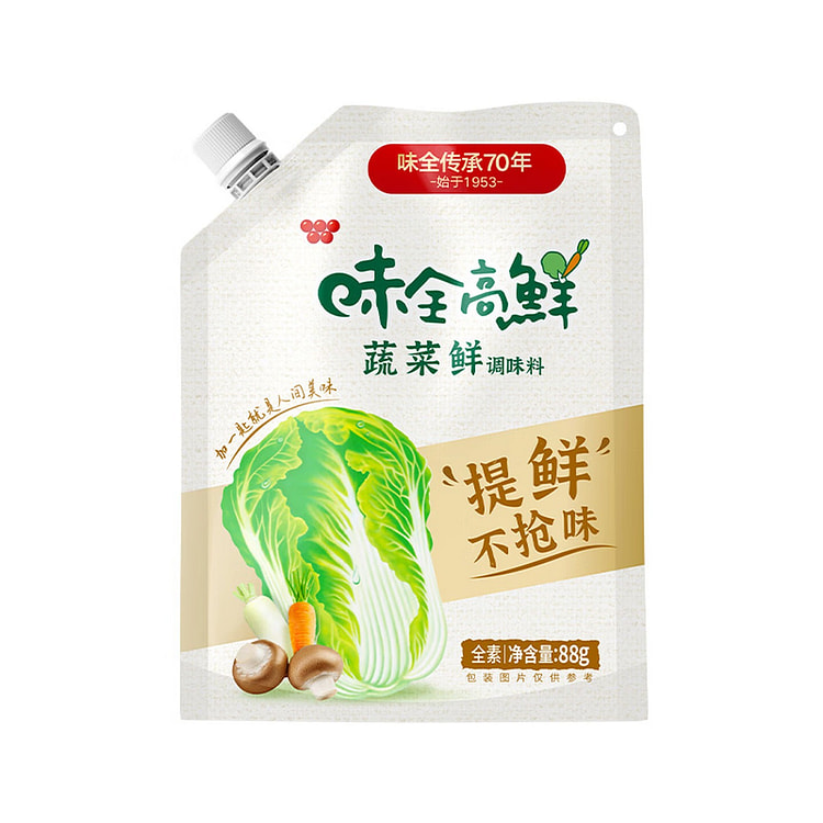 味全 高鲜蔬菜鲜调味料 88 克