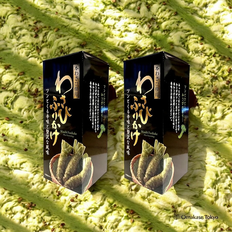采用真正的芥末制成 拌饭料 72g x 2瓶