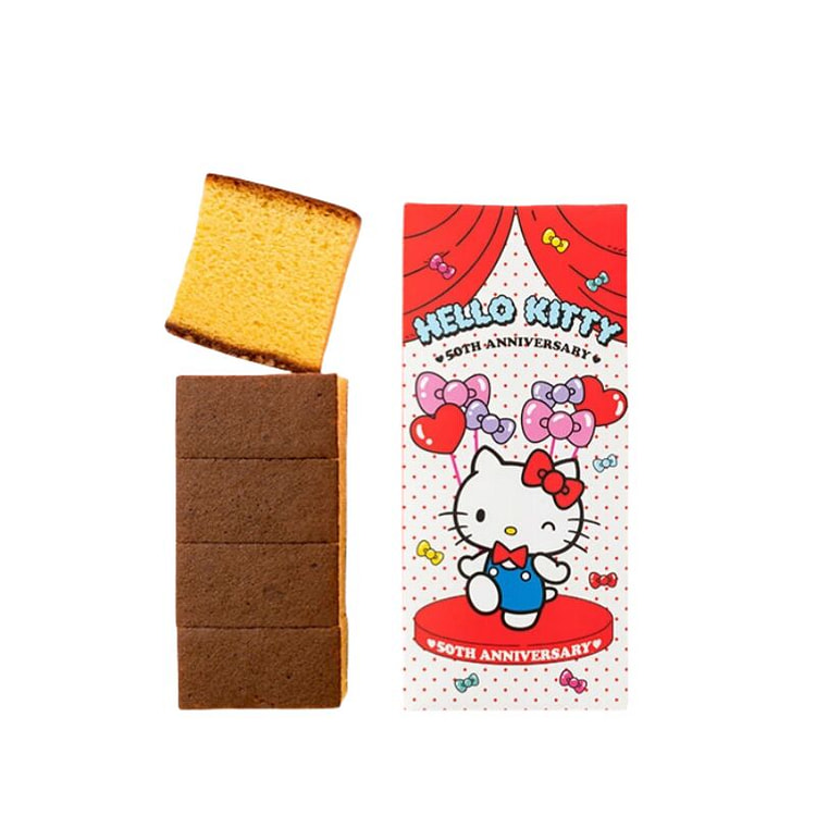 hellokitty50周年特别版 卡斯提拉蛋糕
