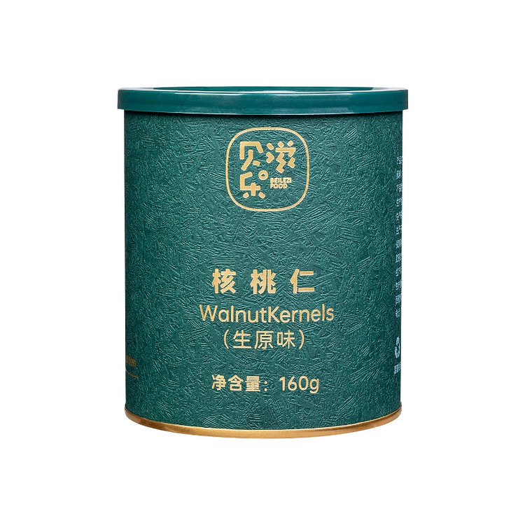 贝乐滋生核桃仁原味薄皮坚果160g*1罐