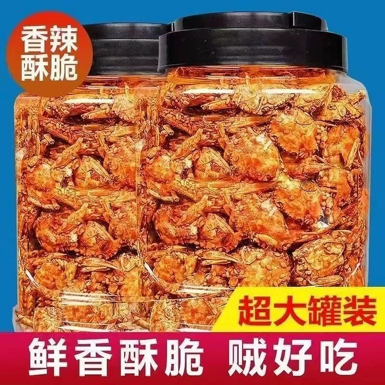 Crispy and slightly spicy sea crab 100g*1 can 100 g