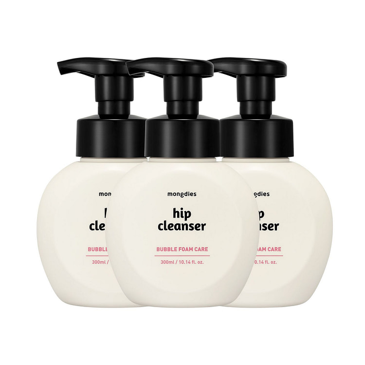 mongdies Baby Hip Cleanser - 300ml - 3 Pack 3 count