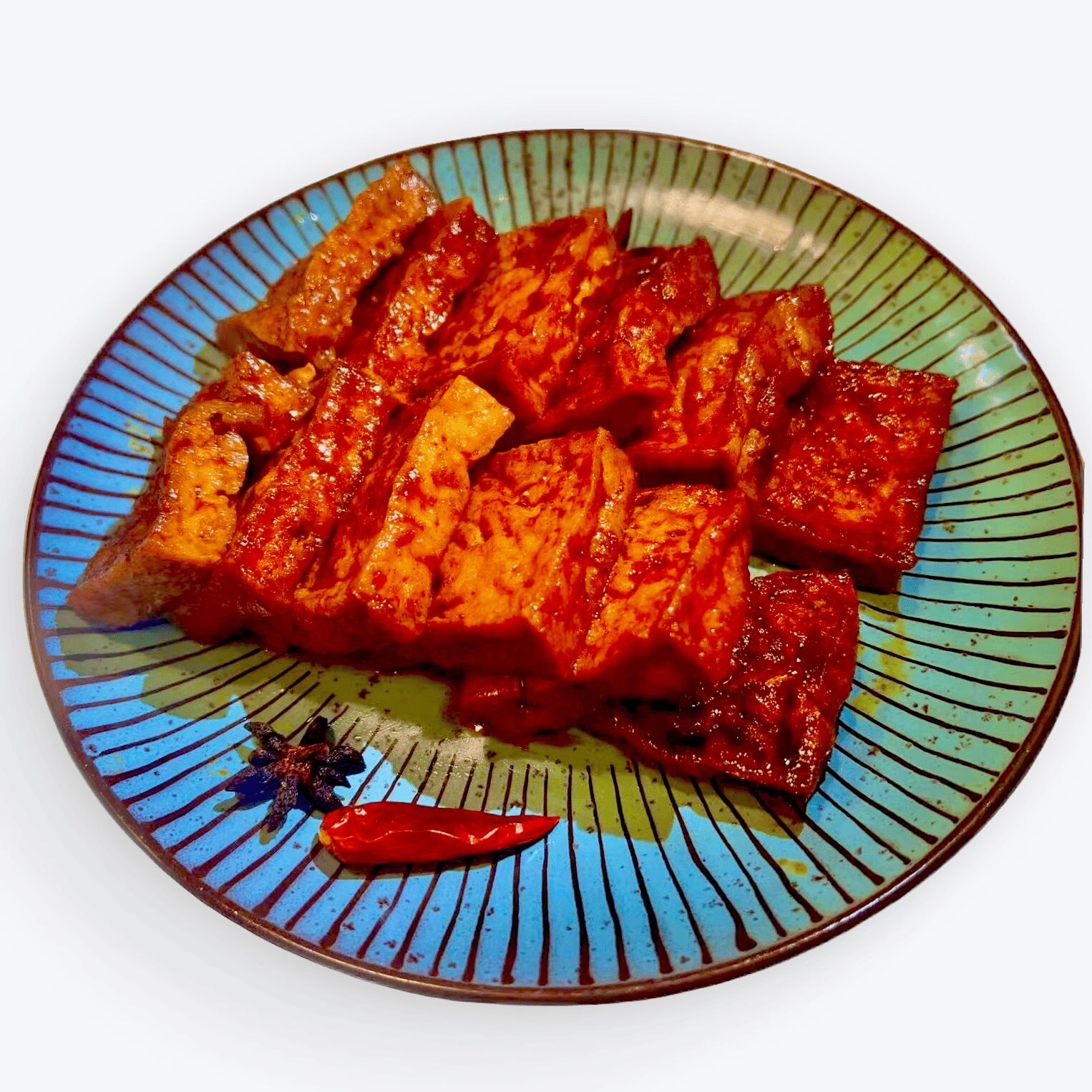 Signature Marinated Spicy Tofu 6pc 210 กรัม