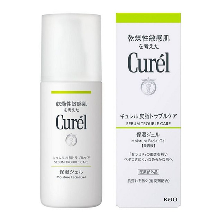 花王 Curél珂润 控油保湿啫喱 120ml 1 瓶