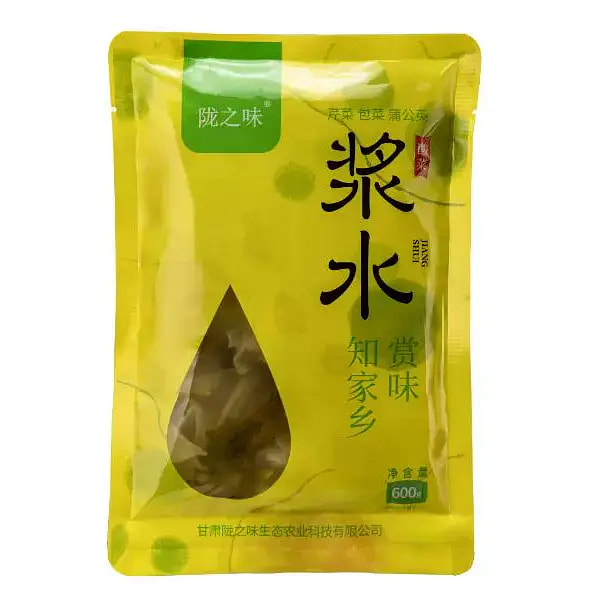 陇之味蒲公英芹菜包菜酸菜引子天水兰州浆水*2袋