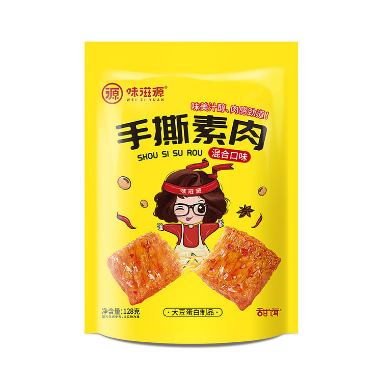 味滋源  手撕素肉128g