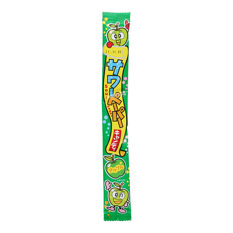 酸味糖丝带-青苹果(10个)