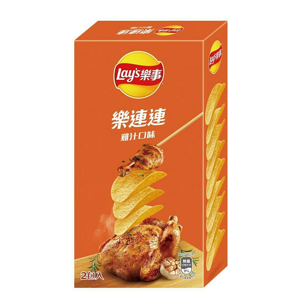 台湾【乐事】乐连连鸡汁味洋芋片经济包 166 克