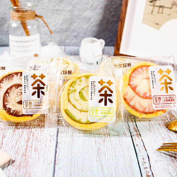 【独立包装 红茶味】茶卷蛋糕