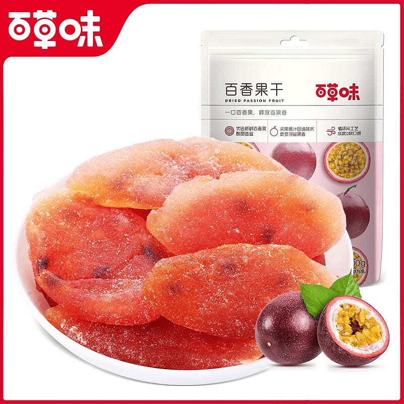 Baicaowei Passion Fruit Dried Fruit 100g 100 g