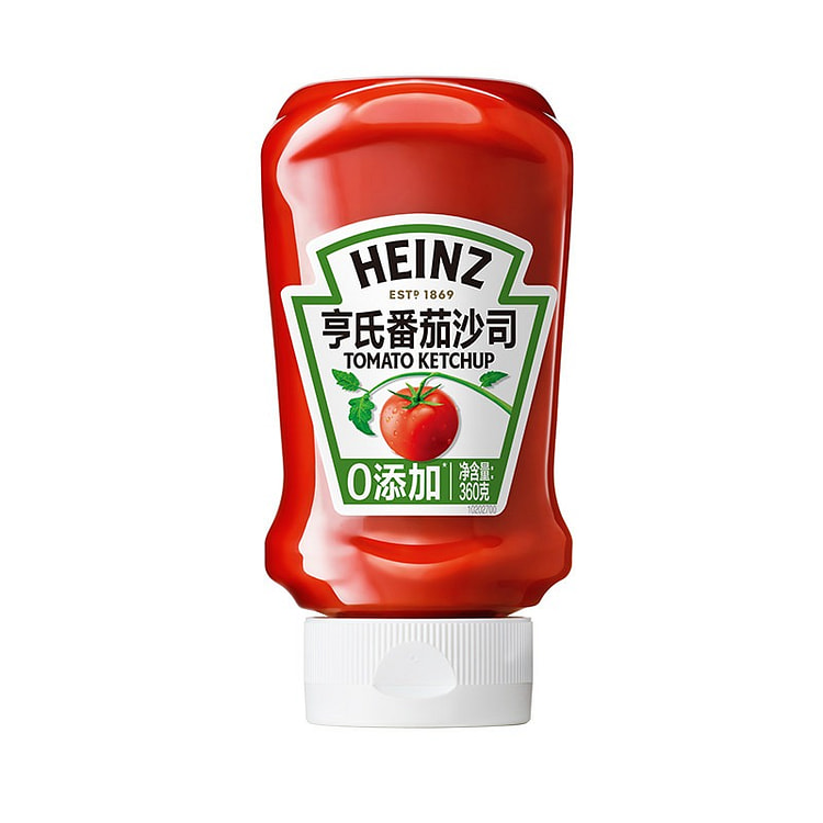 亨氏 番茄酱家用汉堡薯条披萨蘸酱番茄沙司酱料调味料 360 克