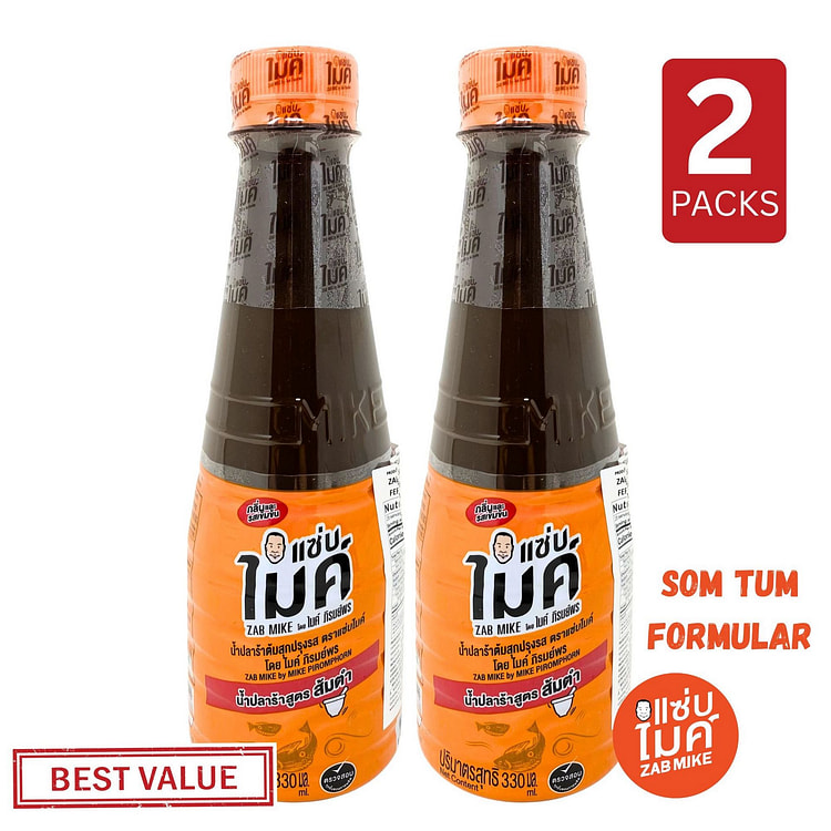 Nước Mắm Lên Men Thái Zab Mike – Som Tum 2 count