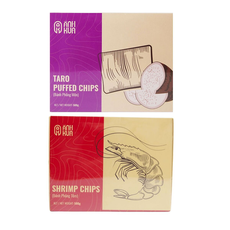 [Anh Kua] 虾仁芋头脆饼 1 个