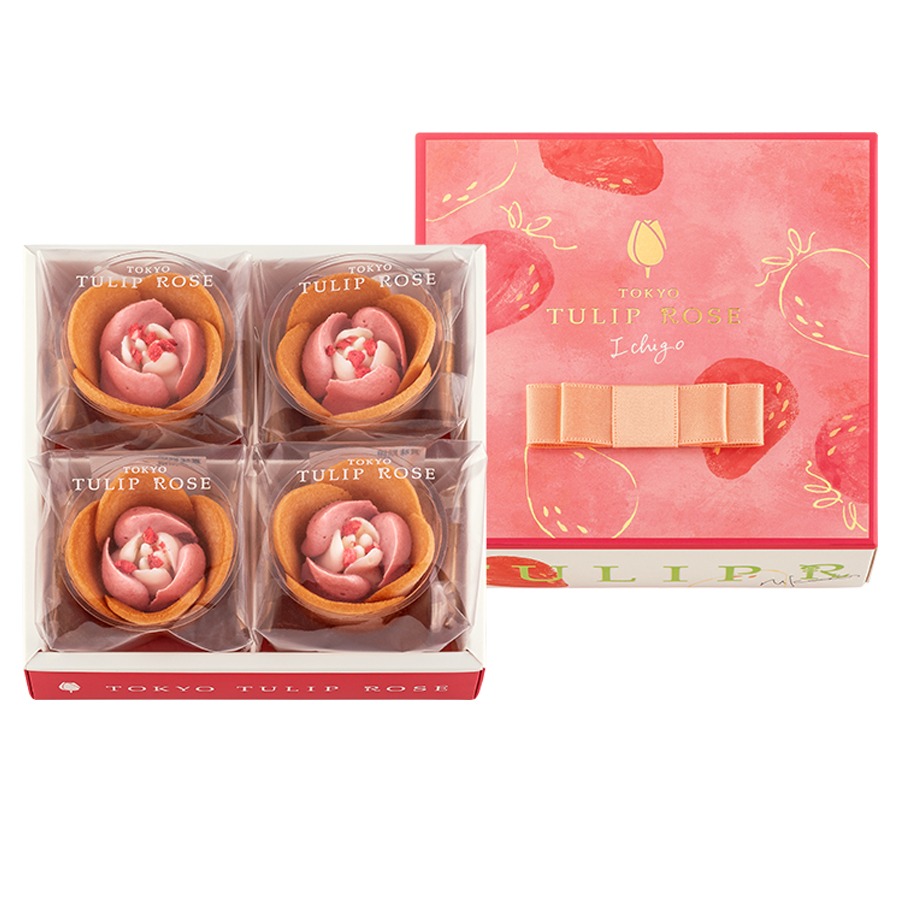 Get TOKYO TULIP ROSE Spring Limited Edition Rose Cookie Strawberry
