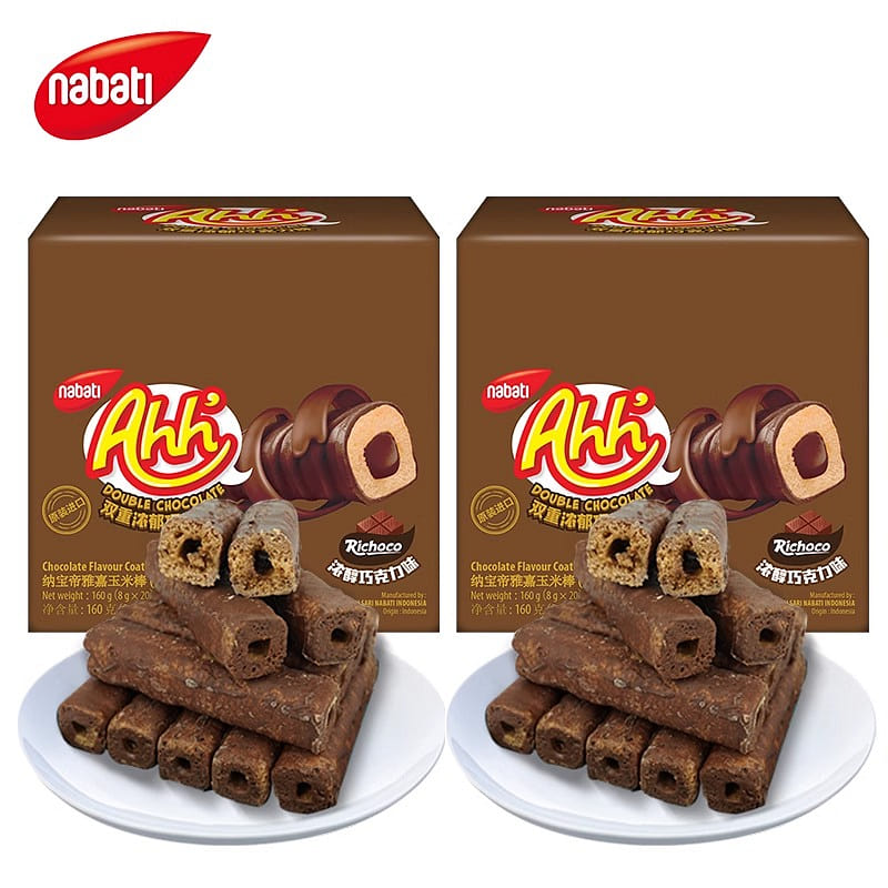 Nabati chocolate flavor corn on the cob 160g*2 320 g