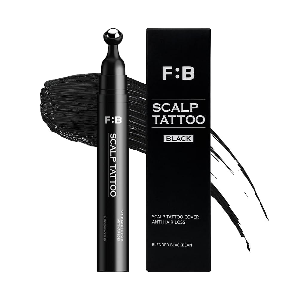 FORBEAUT Scalp Tattoo (Black) 1 each
