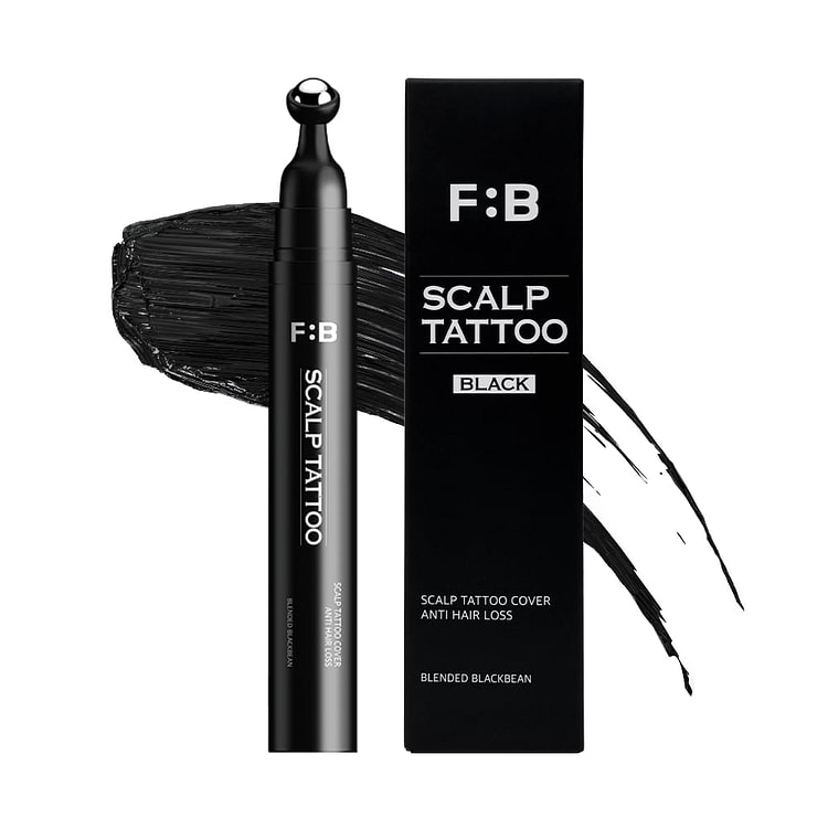 FORBEAUT Scalp Tattoo (Black) 1 each