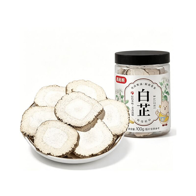 稻稻熊白芷香料切片白芷炖牛羊肉调料100g*1罐 100 克