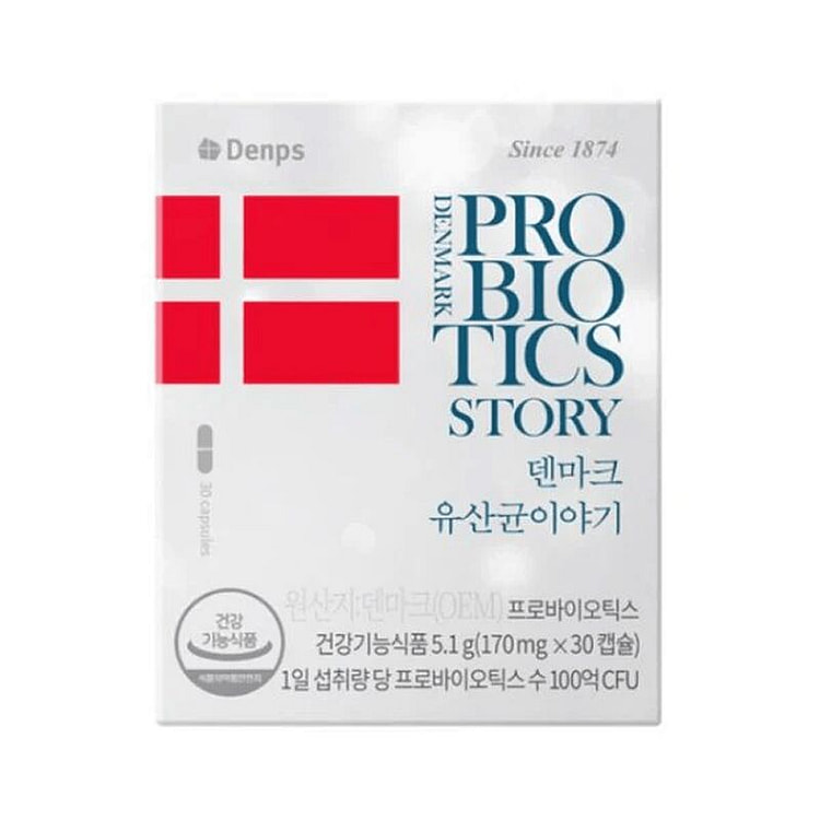 Denps 丹麦益生菌故事（170毫克） 30 个