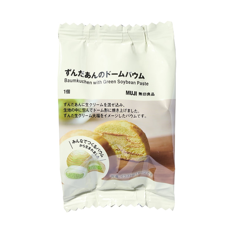 无印良品 毛豆馅圆顶年轮蛋糕