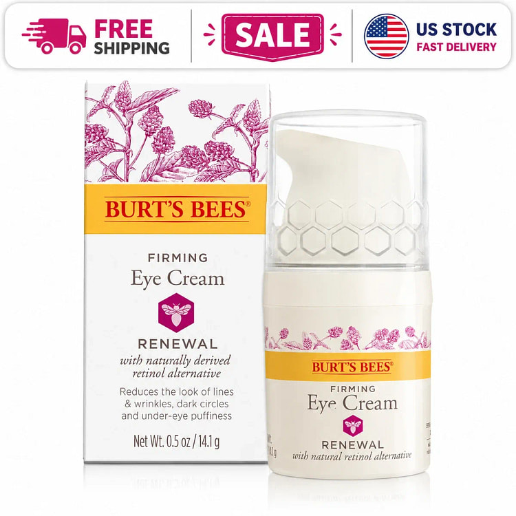 Burts Bees Renewal Firming Eye Cream Retinol 0.5oz 1 gói