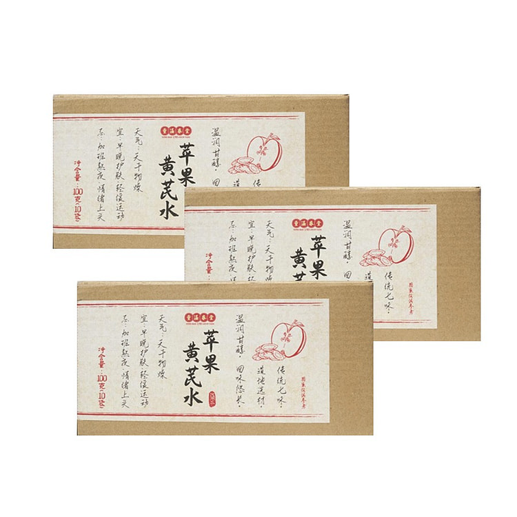 Apple Astragalus Water for Women 100g * 3 boxes