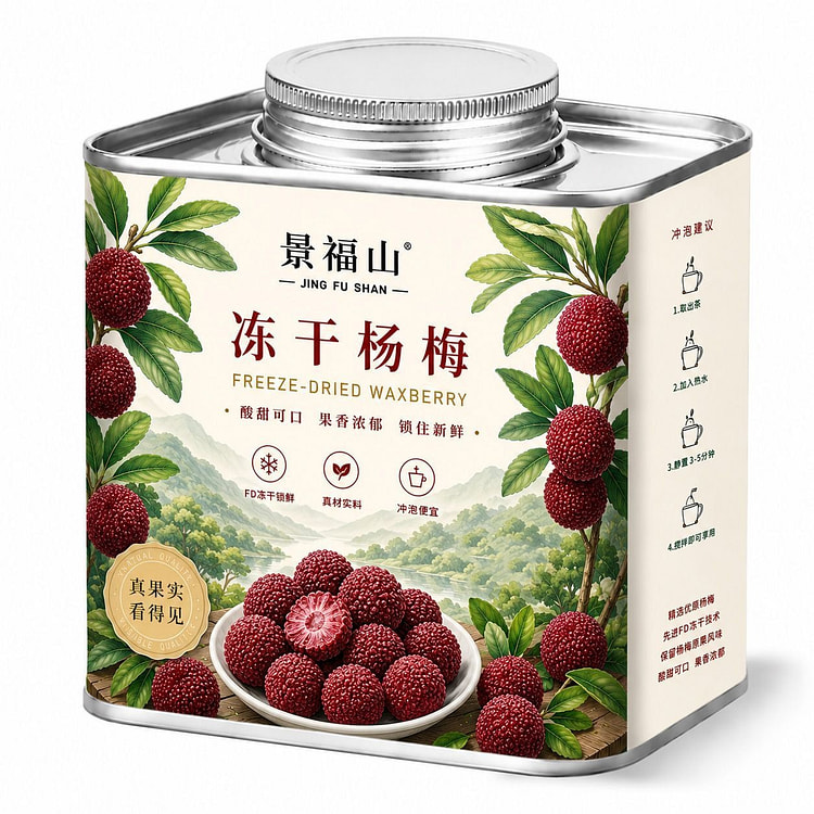 50g of freeze-dried bayberry 50 g