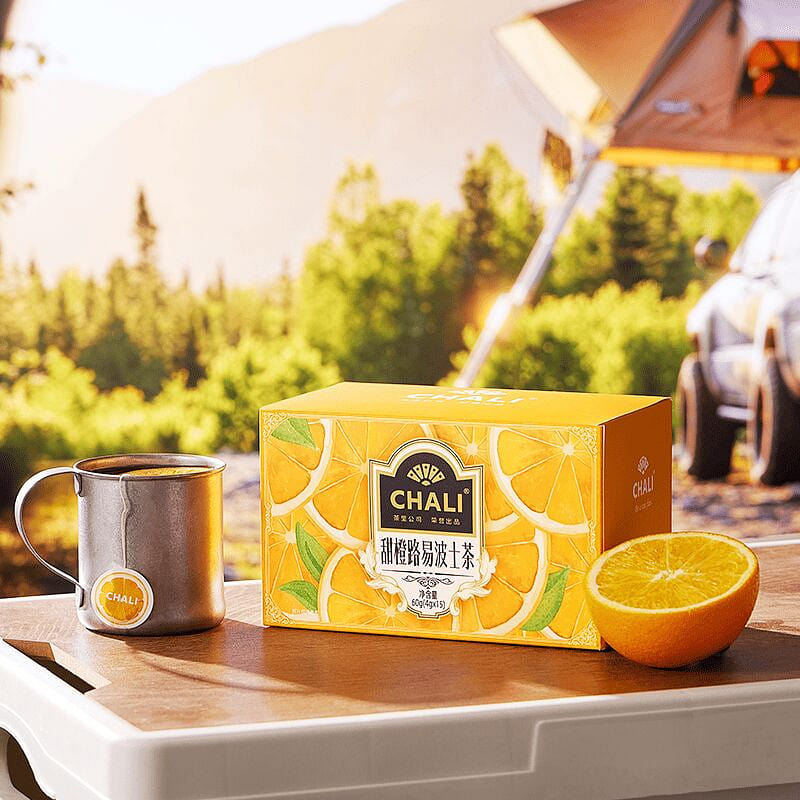 Sweet Orange Rooibos Tea 1 Box Bagged Tea 60 g