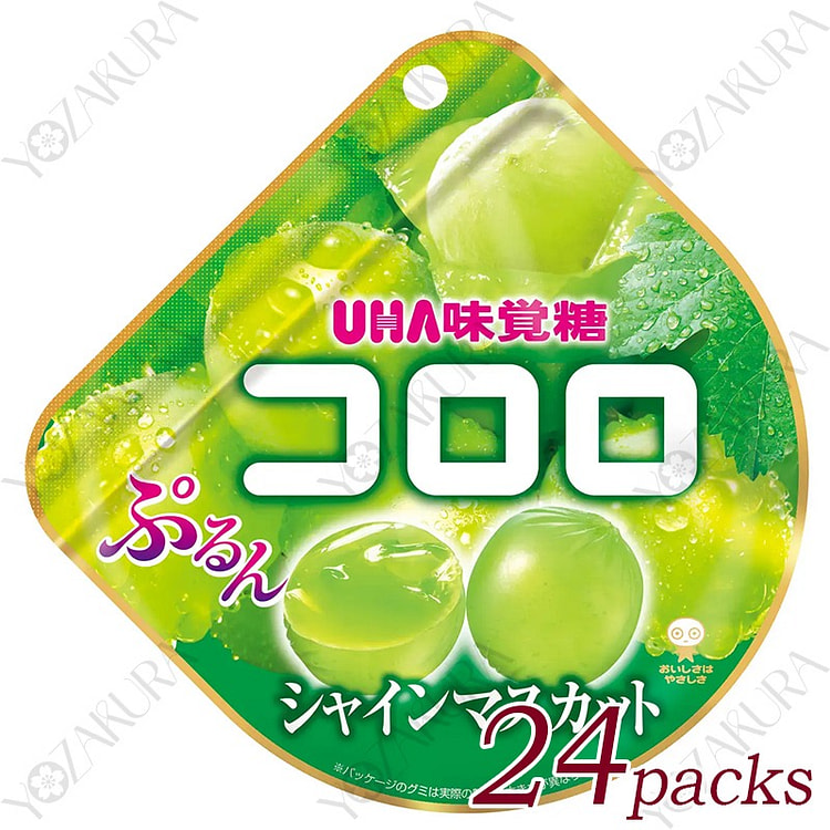 UHA Mikakuto Kororo Muscat Gummy 48g * 24 Packs