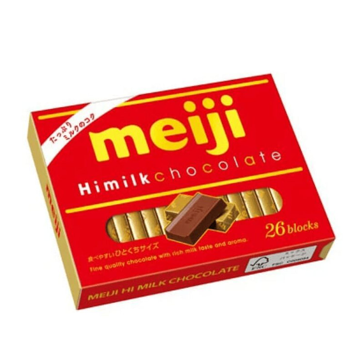 Meiji明治巧克力 钢琴特浓牛奶味 26枚 120 克