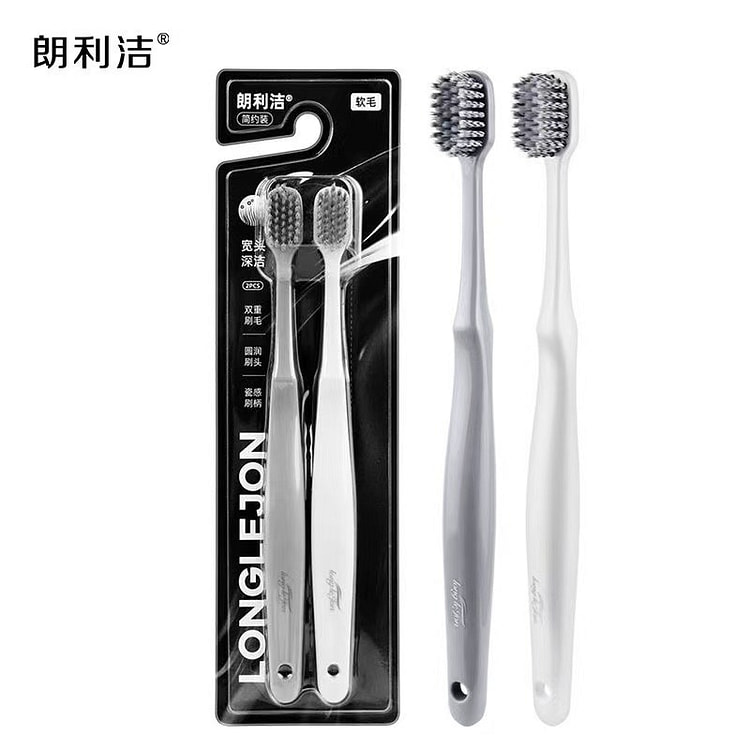 Langlijie Silver Ion Deep Clean Simple Toothbrush 1 each