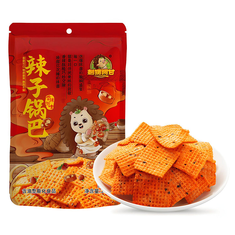 刺猬阿甘 辣子锅巴 200 克