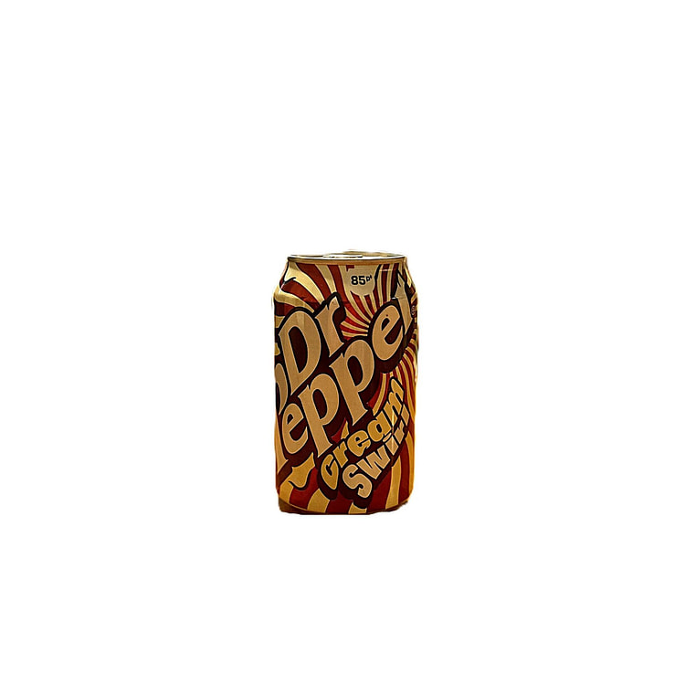 Dr Pepper Cream Swirl Soda 330mL Can (UK) 1 each