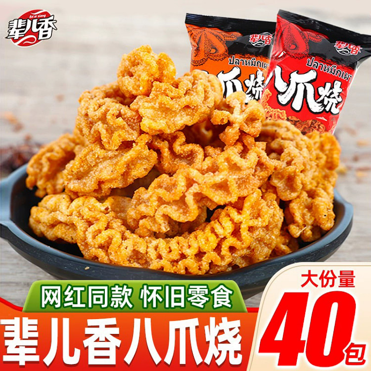 辈儿香八爪烧 麻辣味240g6包 240 克
