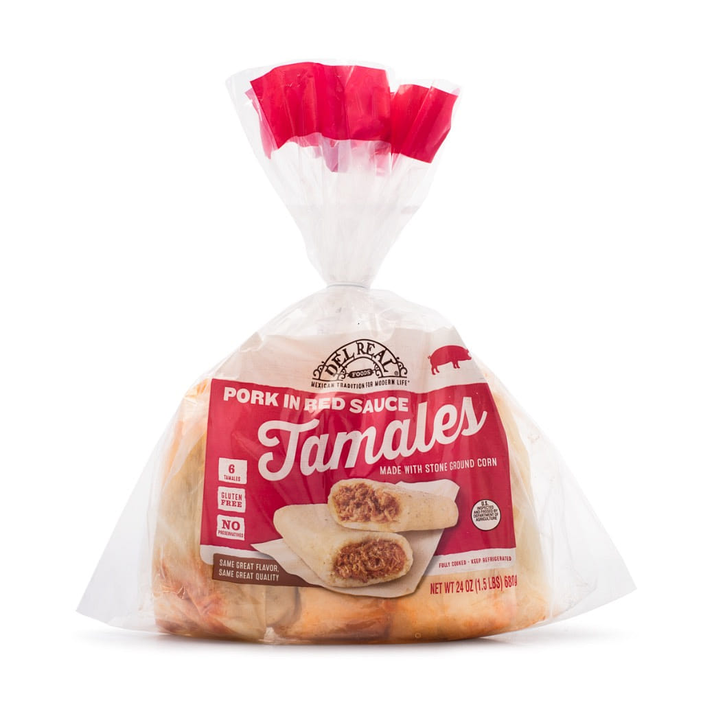 Del Real Pork Tamales 24 onça(s)