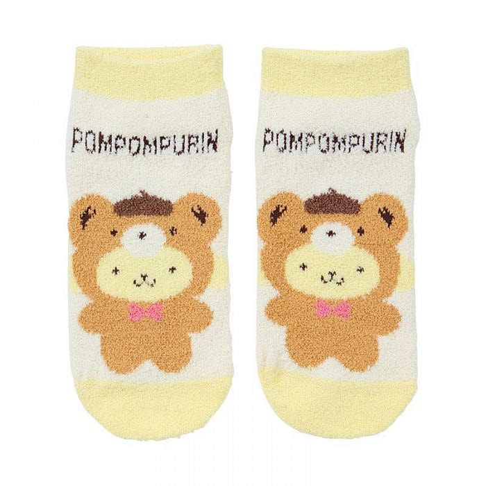 Japan Sanrio Pompompurin Fluffy Socks