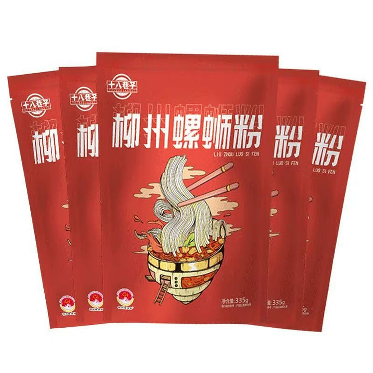 螺蛳粉广西柳州正宗螺狮粉螺丝粉特辣爆辣 335 克