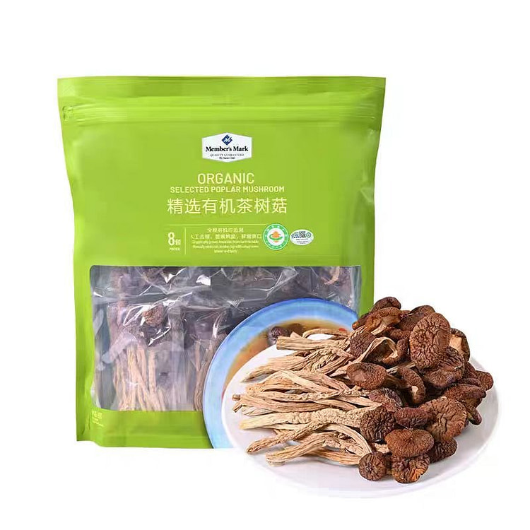 山姆MM 精选有机茶树菇400g*1干货煲汤炒菜