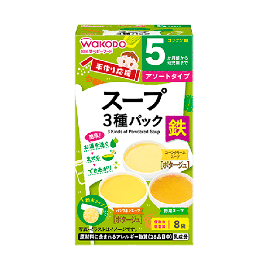 和光堂手工养生汤3种口味装 10.4g 1 盒