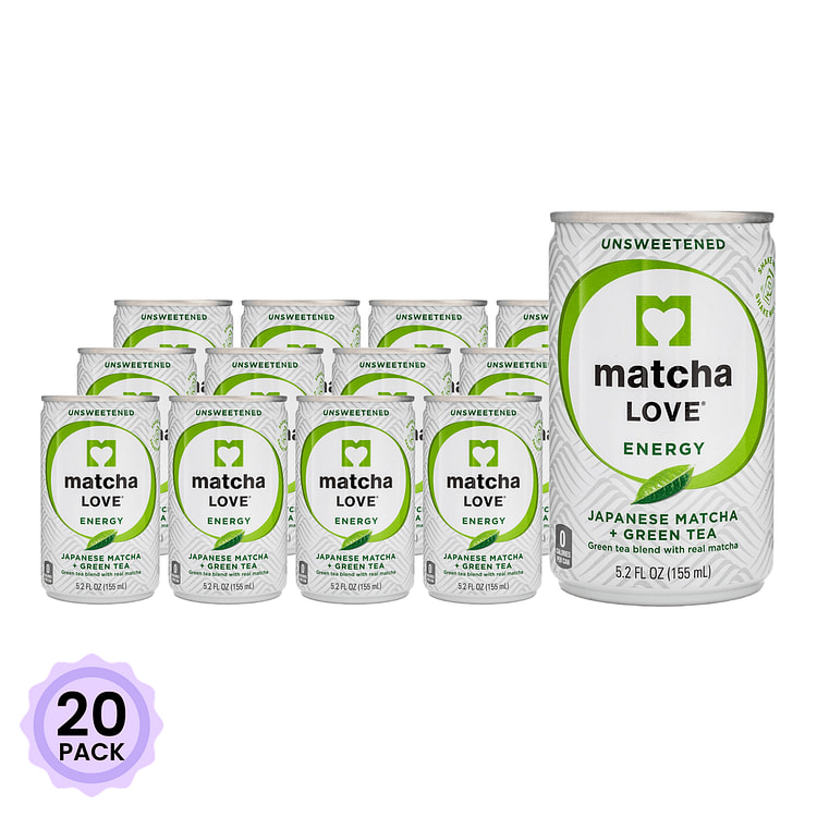 Itoen Matcha Love Unsweetened Japanese Matcha & Green Tea 5.2 oz*20 pack