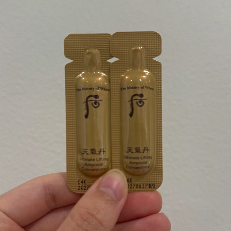 The Whoo Ultimate Lifting Concentrate Samples 60 count