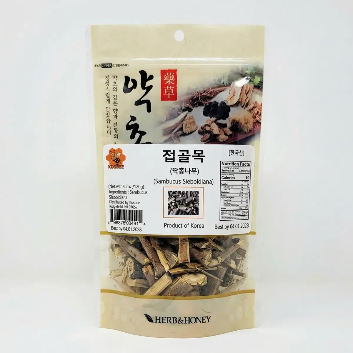 KOSBEE Korean Sambucus Stem (Elderberry) 4.2 oz 1 each
