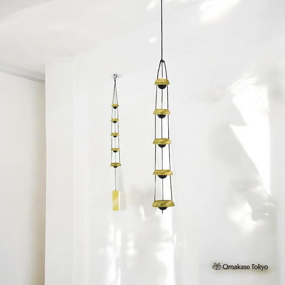 MrMrKura Metal Wind Chime-Brass 680 g
