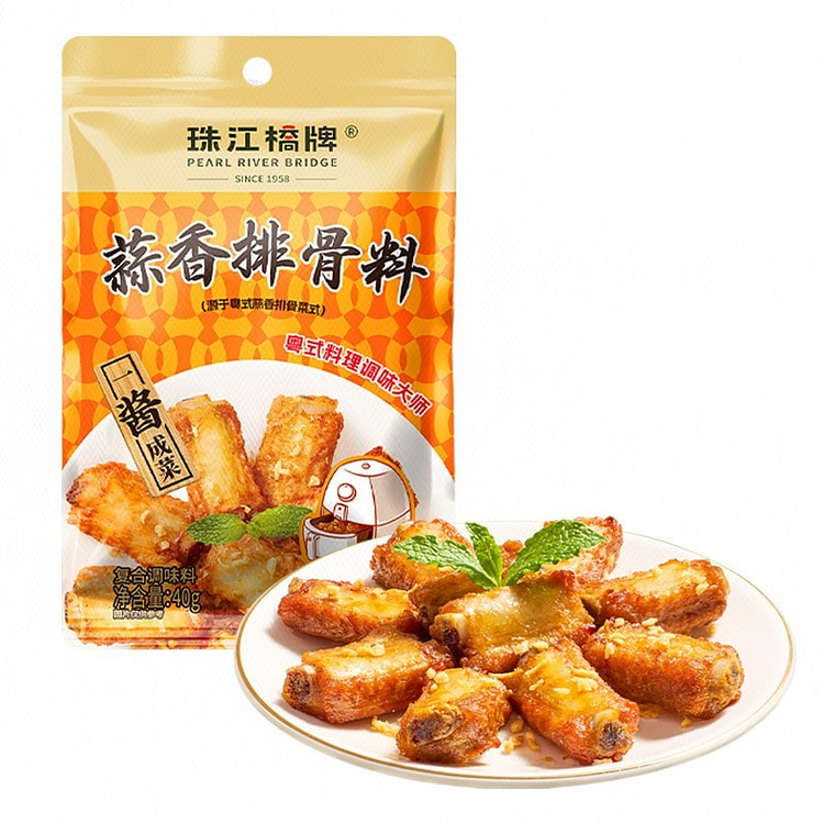 珠江桥牌 蒜香排骨料 40 克