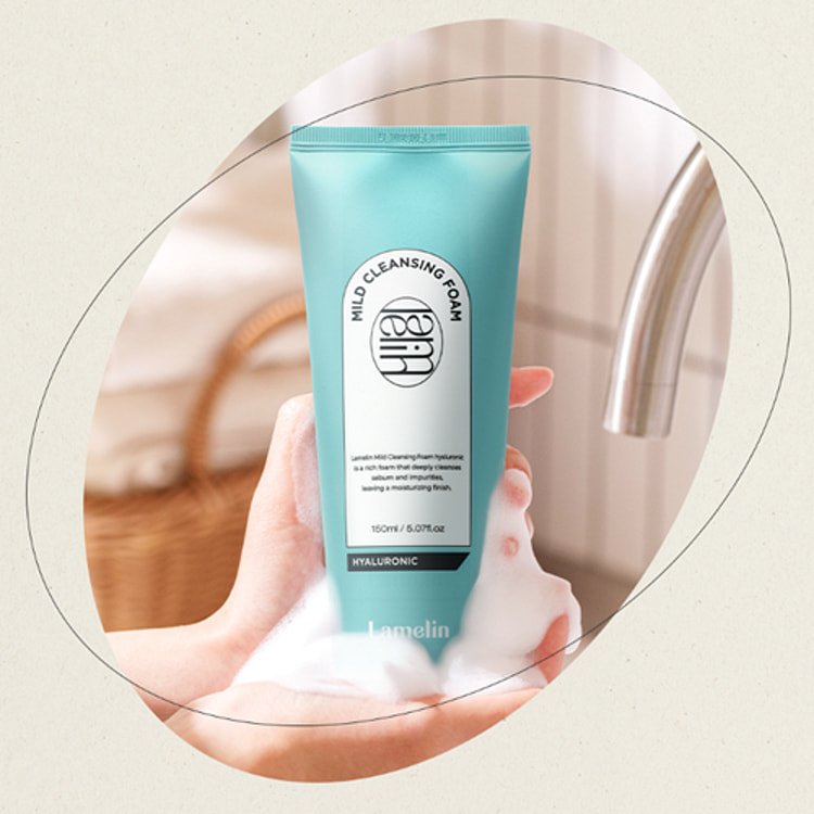 Korea Direct - LAMELIN Mild Cleansing Foam Hyaluronic 150ml