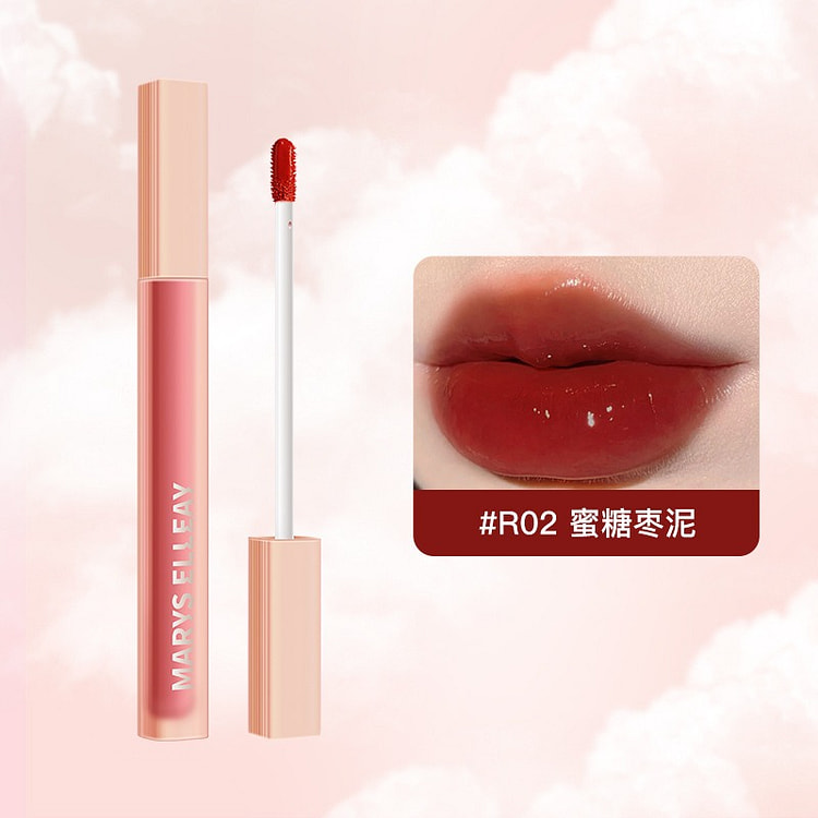 玛丽伊丽空气镜面水光唇釉 R02#蜜糖枣泥 2.7 克