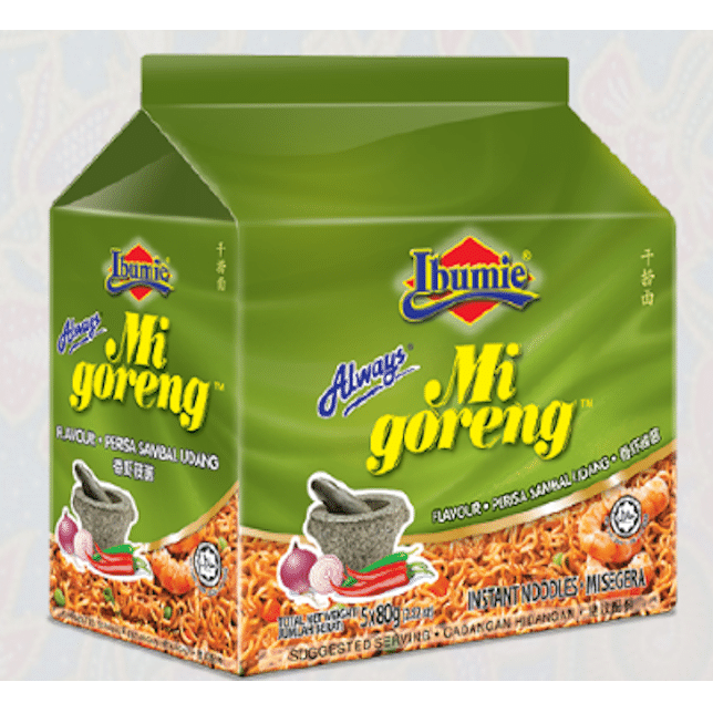 Ibumie Always Mi Goreng Sambal Udang pack of 5 1 each