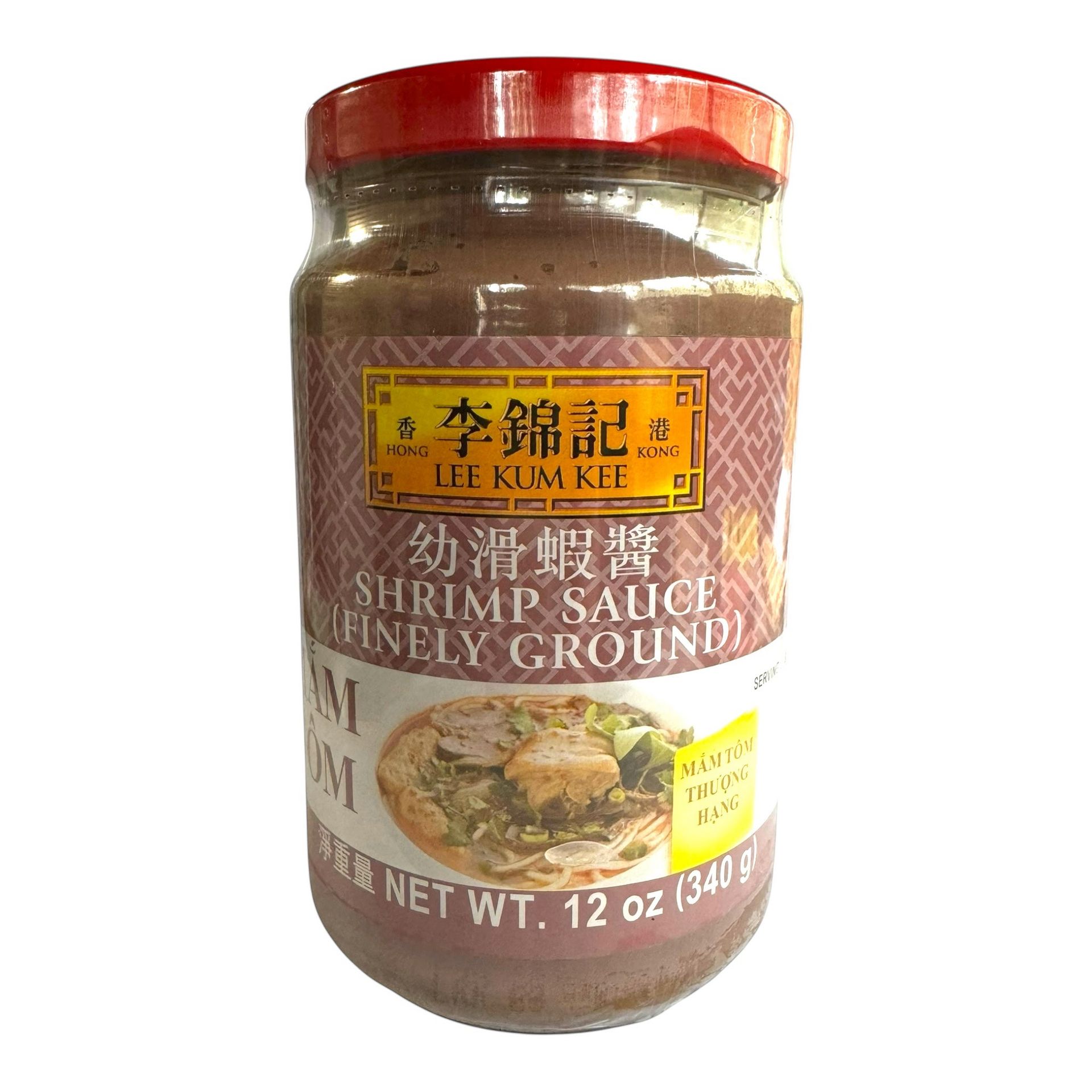 Lee Kum Kee Finely Ground Shrimp Sauce Size Large 340 g
