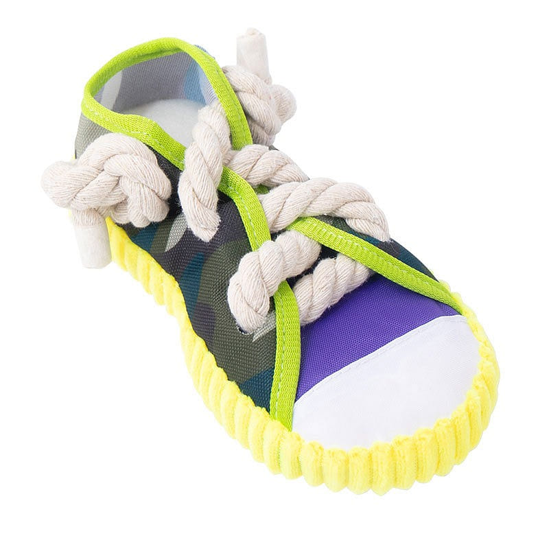 Dog toy chew-resistant rope knot 1 each