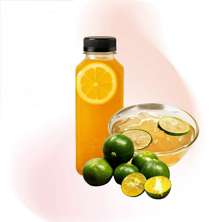 金桔檸檬愛玉飲 16oz ｜低糖無咖啡因